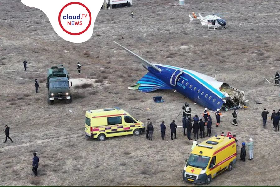 Azerbaijan Plane shot