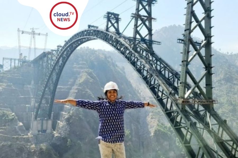 ChenabBridge MadhaviLatha: An Engineering Marvel %%page%% %%sep%% %%sitename%%