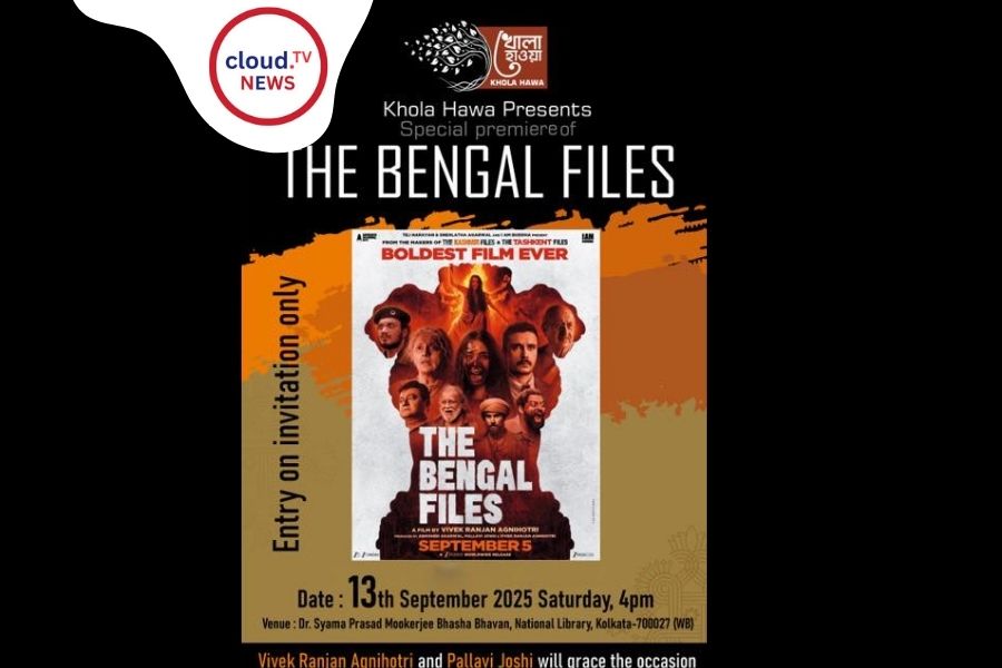 কলকাতায় প্রথমবার প্রদর্শিত হচ্ছে The Bengal Files, আয়োজনে খোলা হাওয়া