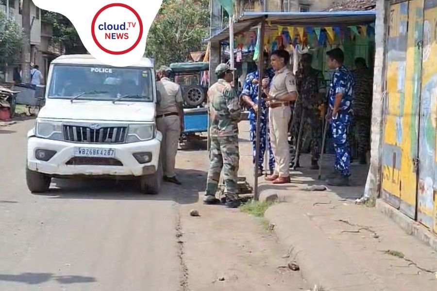 অর্জুন সিং-এর বাড়ির সামনে বোমা, গুলি ও ভাঙচুরে তীব্র উত্তেজনা