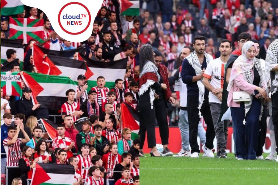 অ্যাথলেটিক বিলবাও প্যালেস্টাইন — লা লিগার মাঠ মানবিক বার্তায় অনন্য