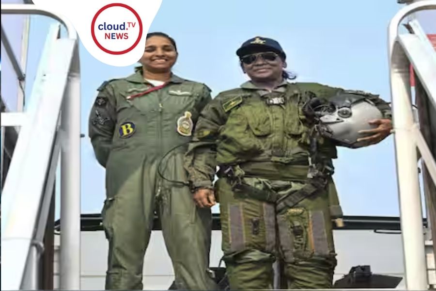 পাকিস্তানের অপপ্রচারের জবাবে প্রেসিডেন্ট দ্রৌপদী মুর্মুর রাফালে উড়ান