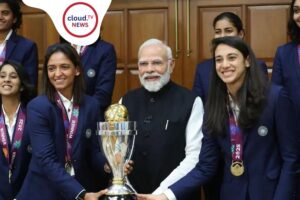 Modi Meets Womens WorldcupTeam