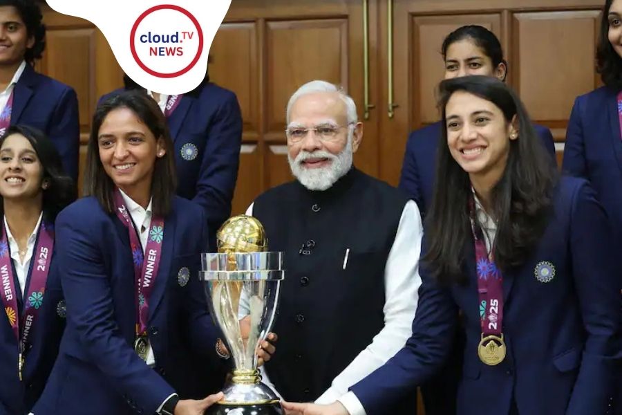 Modi Meets Womens WorldcupTeam | দিল্লিতে বিশেষ সাক্ষাৎ