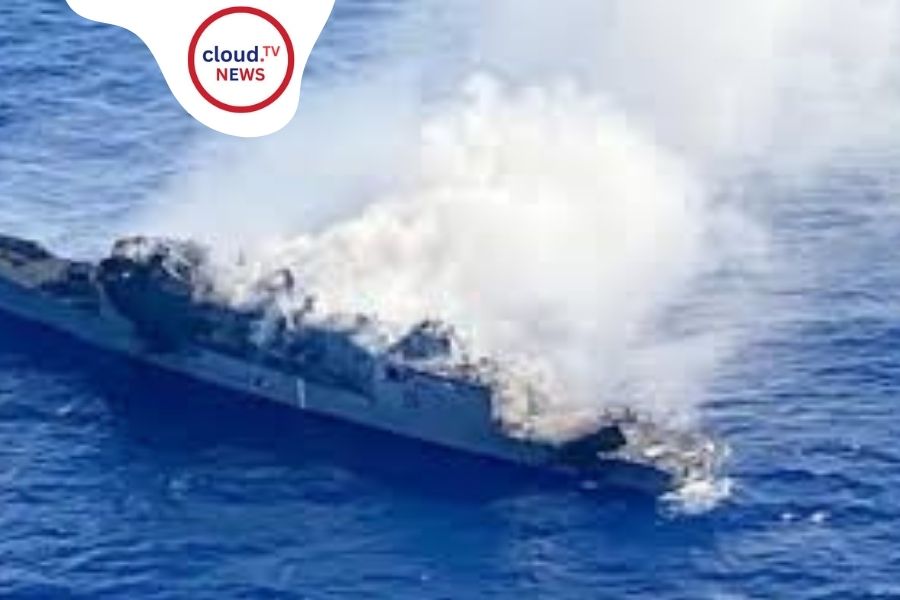 শ্রীলঙ্কার কাছে ইরানি নৌবাহিনীর জাহাজ ডুবি, নিখোঁজ প্রায় ১৪০ নাবিক