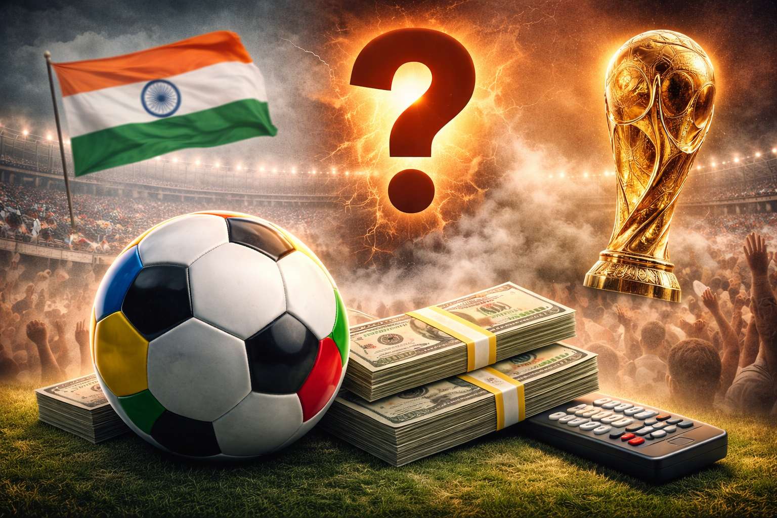 বিশ্বকাপ আসছে, কিন্তু দেখবেন কোথায়? ভারতে সম্প্রচার অনিশ্চয়তা ঘিরে ধোঁয়াশা