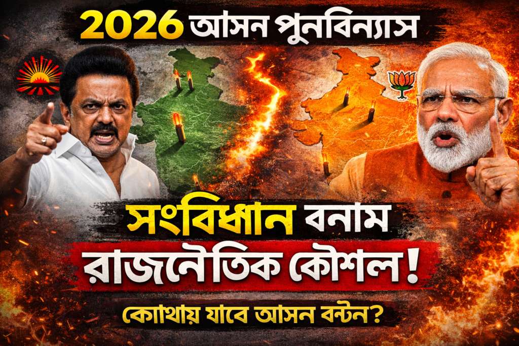 ডিলিমিটেশন বিতর্ক: সংবিধানের বাধ্যবাধকতা নাকি রাজনৈতিক কৌশল? ২০২৬ ঘিরে নতুন সমীকরণ