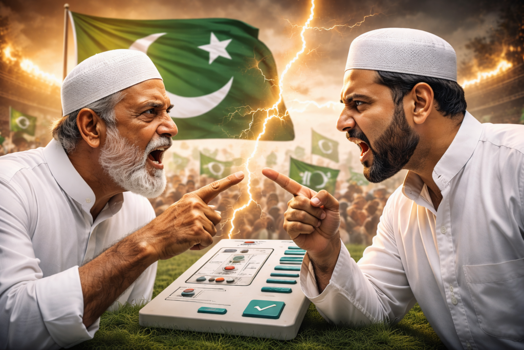 এক আসনে দুই মুখ! ছাব্বিশের লড়াইয়ে জিন্নার মুসলিম লিগে গোষ্ঠীদ্বন্দ্বে ভোটের অঙ্কে বড় ধাক্কা