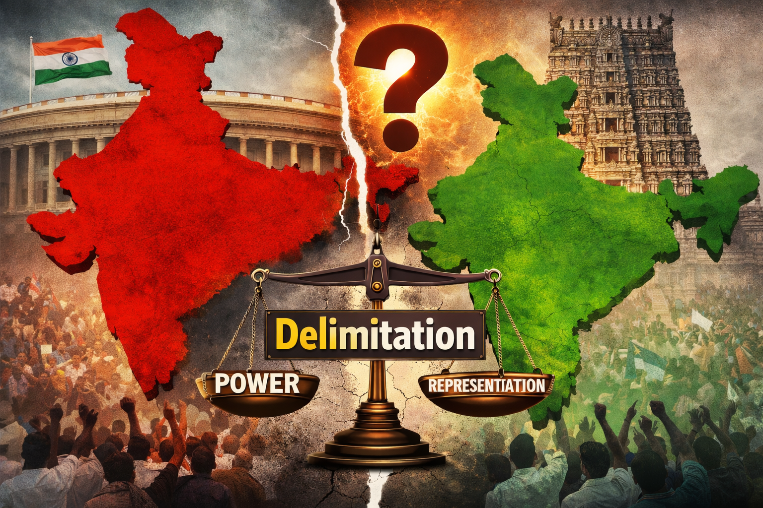 ডিলিমিটেশন: জনসংখ্যার গণতন্ত্র না আঞ্চলিক ভারসাম্যের পরীক্ষা?