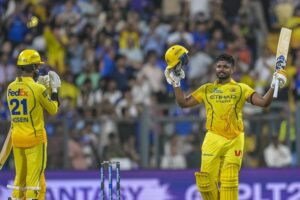 MI বনাম CSK ম্যাচে স্যামসনের শতক, আইপিএলের শীর্ষ তালিকায় নতুন সংযোজন